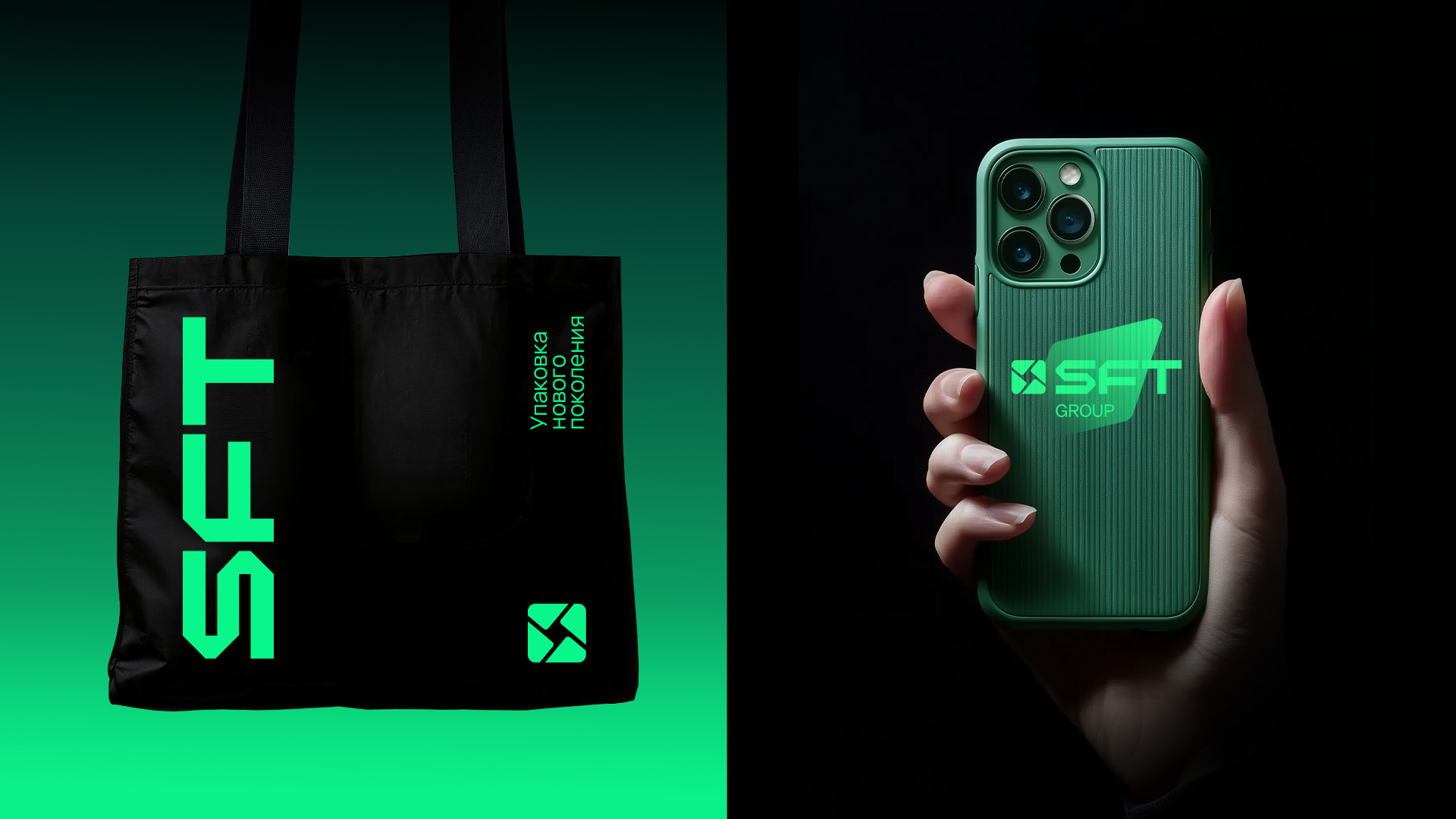 корпоративный брендинг SFT group